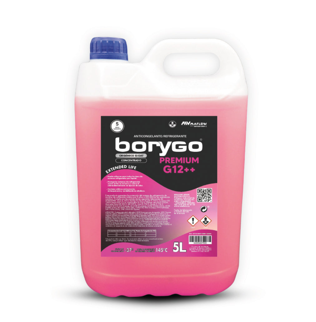 Anticongelante Borygo Rosa G12++ 50% 5L