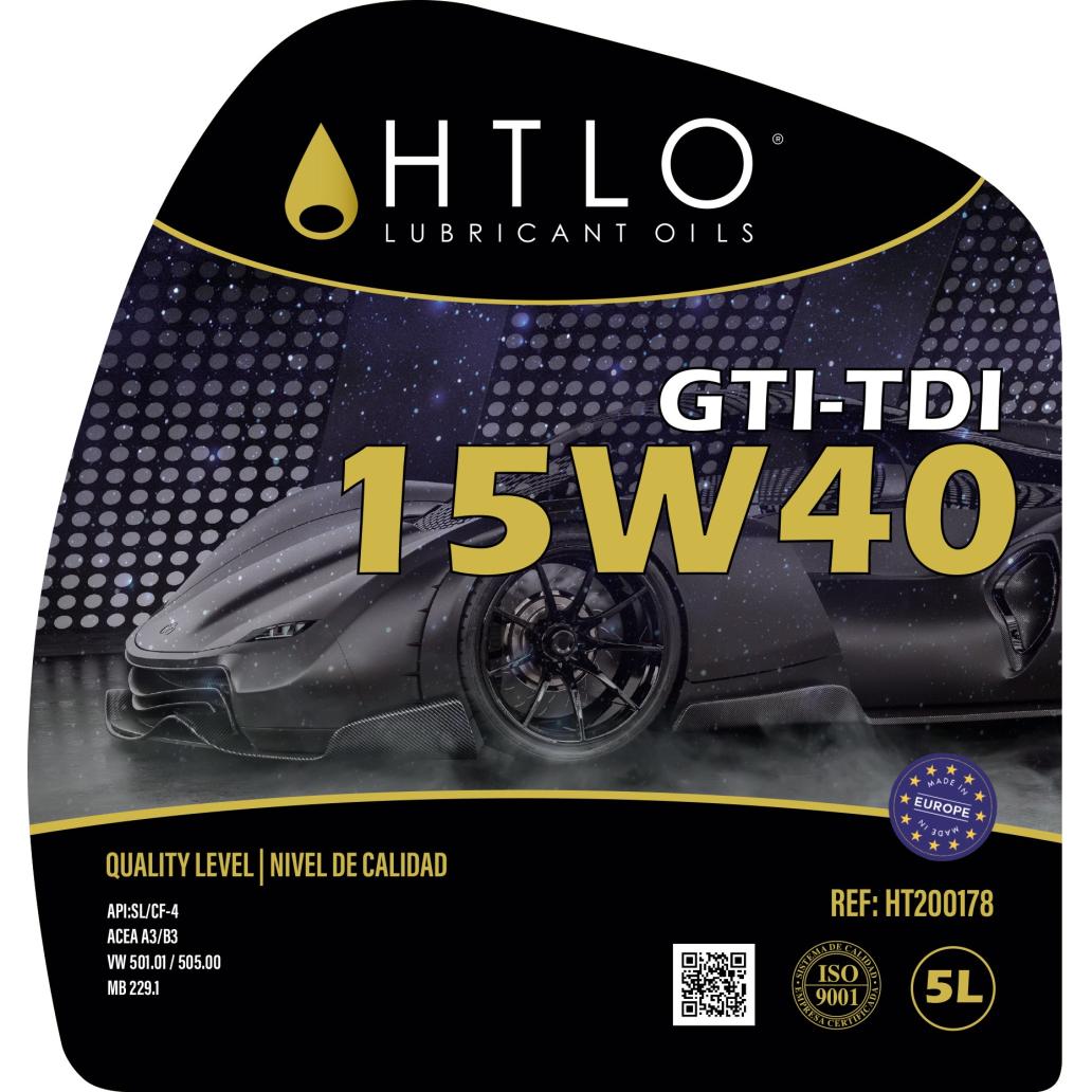 Aceite HTLO Multigrado A3/B4 15W40 5L