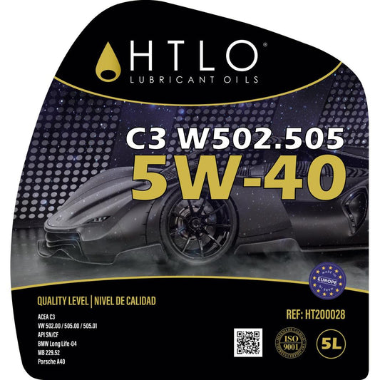 Aceite HTLO C3 502/505 5W40 1L