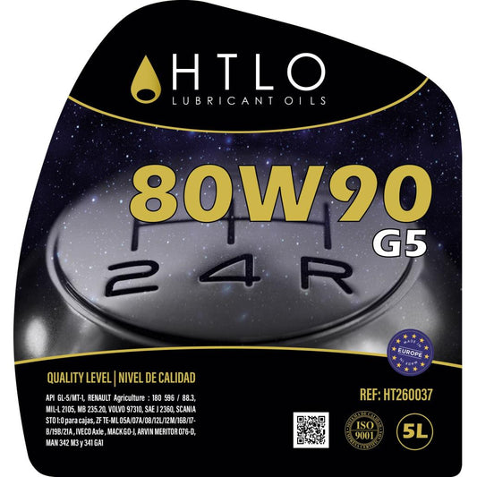 Valvulina HTLO Gear SAE 80W90 E.P. 5L