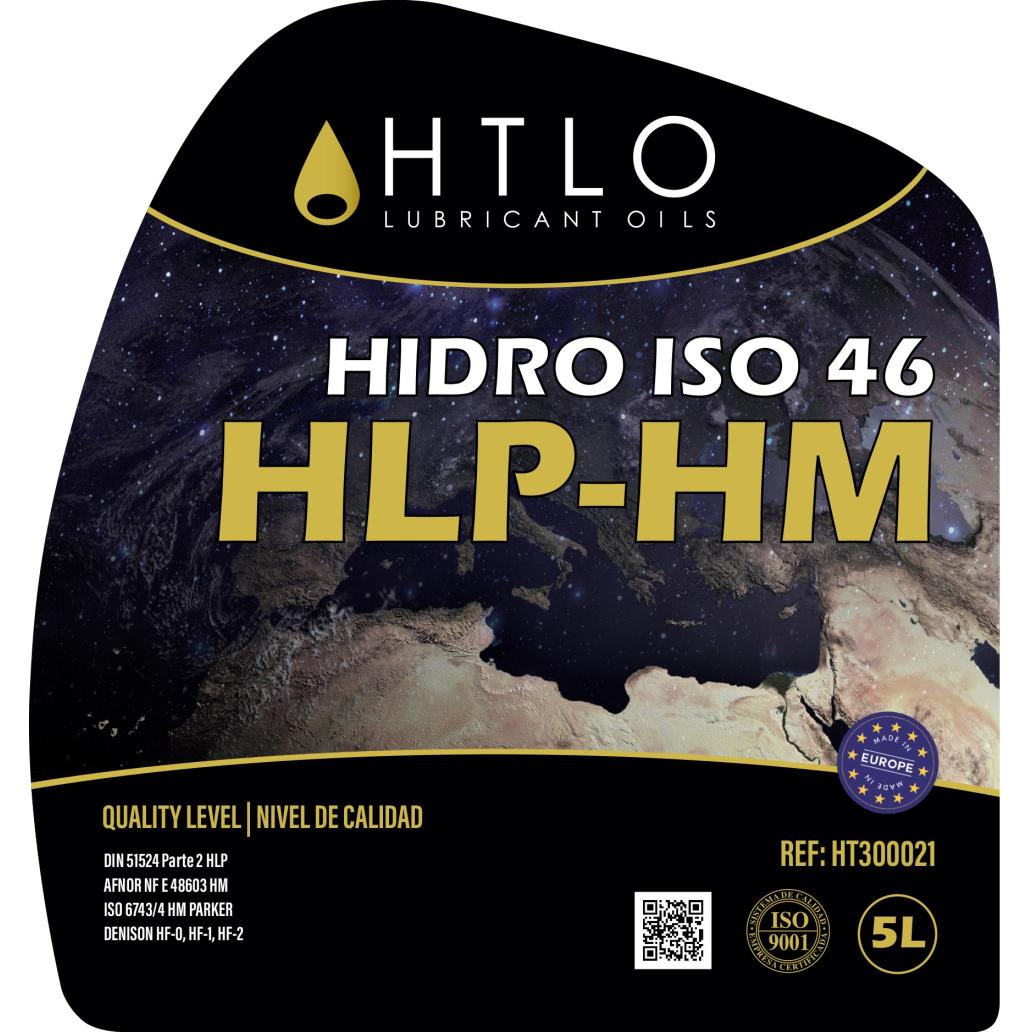 Aceite Hidráulico HTLO ISO 46 Hidra HLP-HM 5L