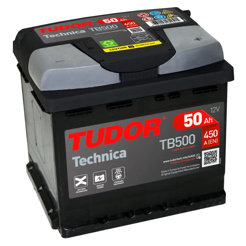 TB500 - Batería Tudor 50Ah