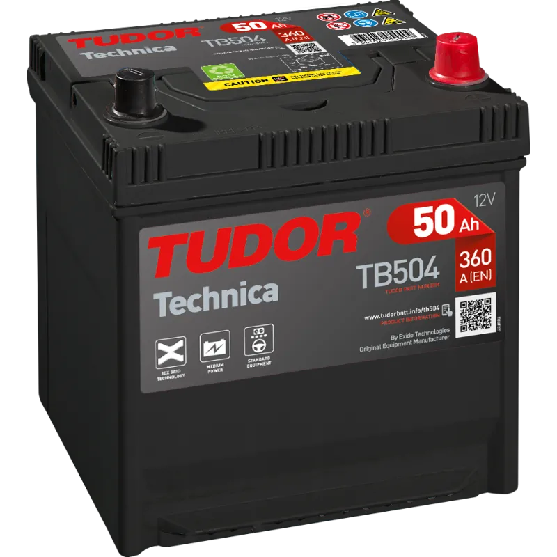 TB504 - Batería Tudor 50Ah