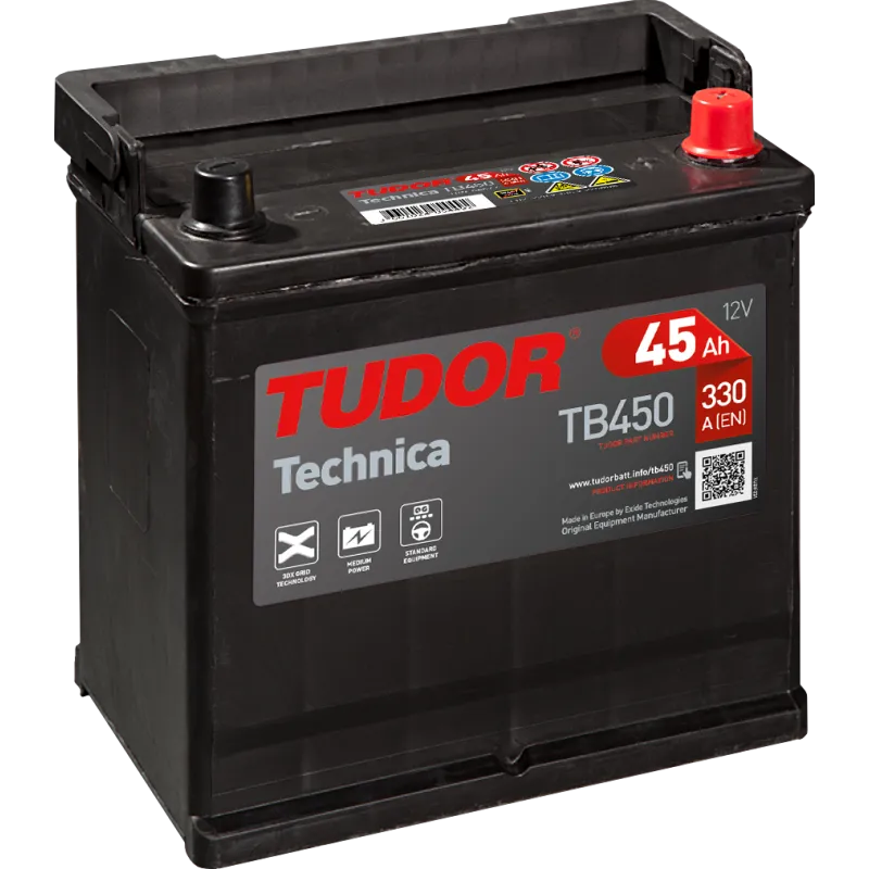 TB450 - Batería Tudor 45Ah