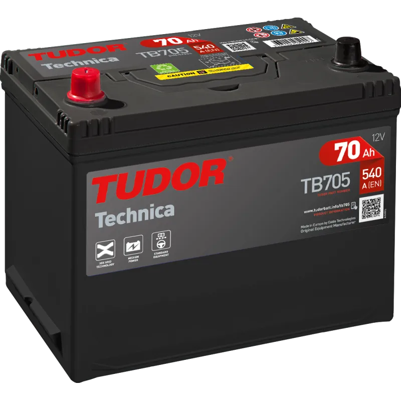 TB705 - Batería Tudor 70Ah