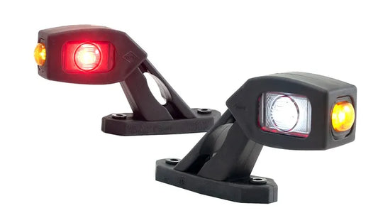 Piloto lateral trasero Led brazo inclinado Corto