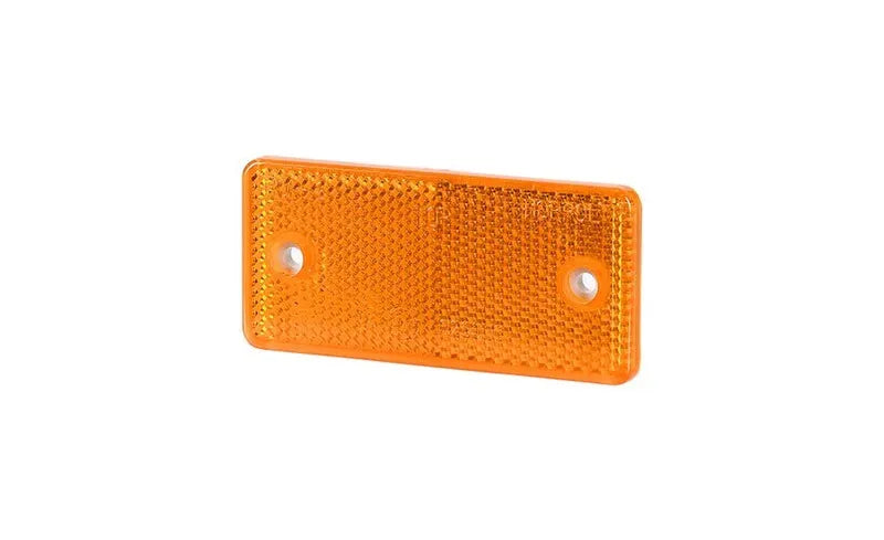 Catadióptrico rectangular 94 ámbar