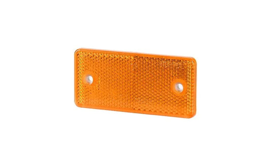 Catadióptrico rectangular 94 ámbar