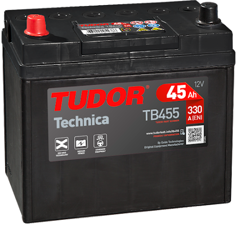 TB455 - Batería Tudor 45Ah