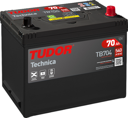 TB704 - Batería Tudor 70Ah